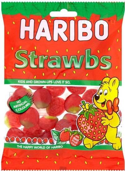 Haribo Strawbs 160g