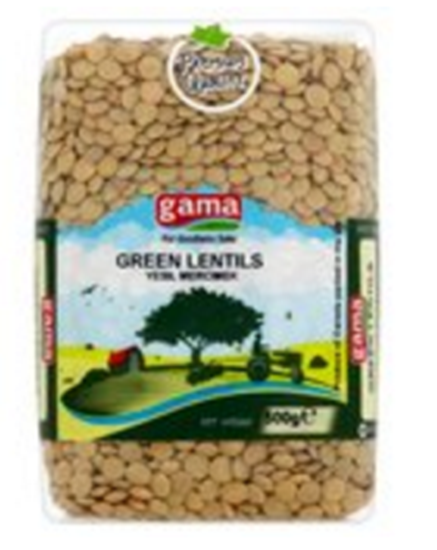 Picture of Gama Green Lentils -  Yesil Mercimek
