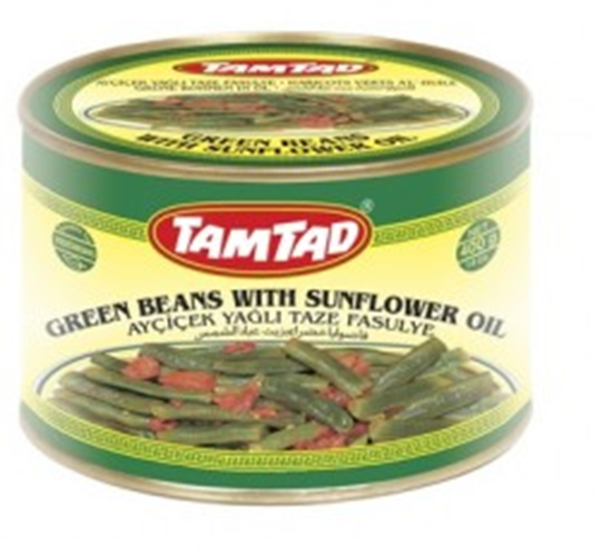 Picture of Tamtad Green Beans with Sunflower Oil / Aycicek Yagli Taze Fasulye 400g