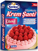 Picture of Kenton Strawberry Flavoured Whipped Cream - Cilek aromali krem santi