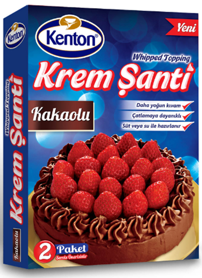 Picture of Kenton Chocolate - Cocoa Flavoured Whipped Cream - Kakaolu Krem Santi