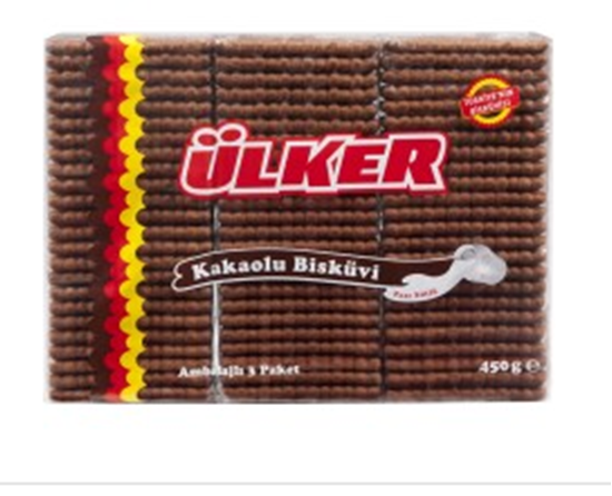 Picture of Ulker petibor biscuits cacao / kakolu petibor biskuvi 450 gr