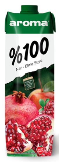 Picture of Aroma 100% Pomegranate - Apple Juice 1L