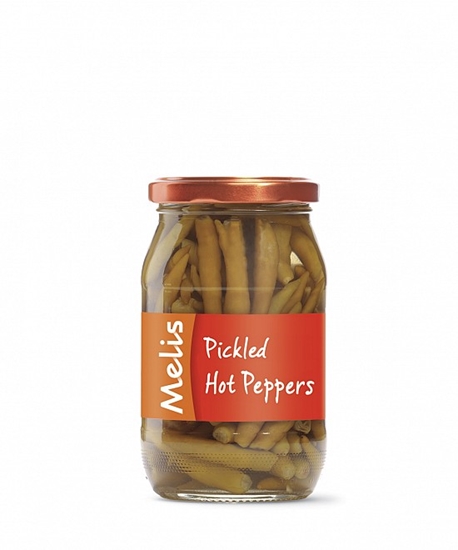 Picture of Melis Pickled Cayenne Hot Peppers - Tursu