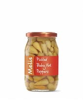 Picture of Melis Pickled Hot Baby Peppers - Biberiye - Tursu