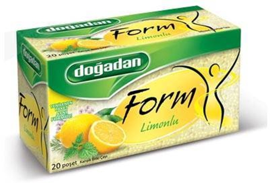 Dogadan Form with Lemon Limonlu Mixed Herbal Tea – 20 Tea Bags