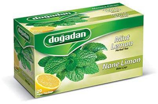 Dogadan Mint Lemon Herbal Tea – 20 Tea Bags