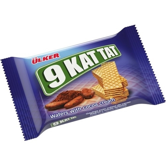 Ulker 9 Kat Tat Deluxe Wafer Cacao 