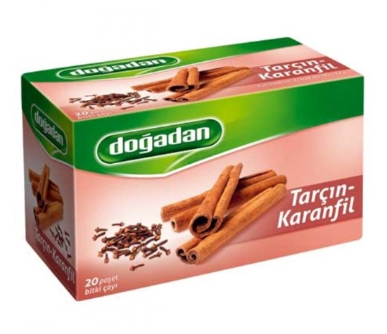 Dogadan Cinnamon And Clove Tea - Tarcin Ve Karanfil Cayi – 20 Tea Bags