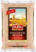  Duru - Wholegrain Fine Bulgur - Koftelik Kepekli - 1kg