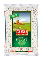 Duru - 7mm Dry White Beans - Kuru Fasulye - 1kg