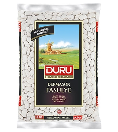 Duru - White Kidney Beans - Dermasyon Fasulye - 1kg 