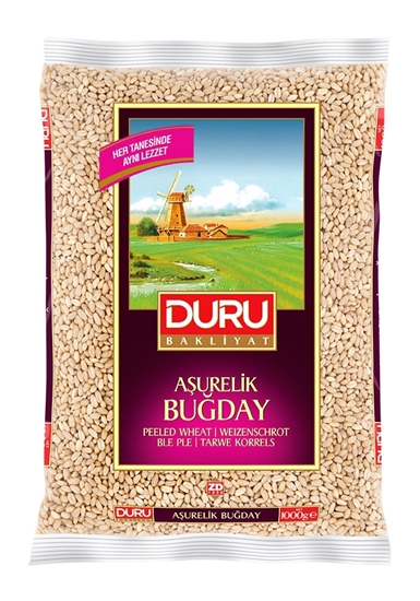 Duru - Shelled Peeled Wheat - Asurelik Bugday - 1kg