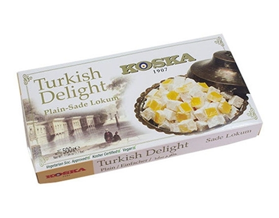 Koska - Plain Turkish Delight - Sade Lokum - 400g