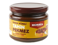 Koska - Sesame Paste & Grape Molasses With Hazelnut Puree - Findik Pureli Tahin Pekmez - 320g