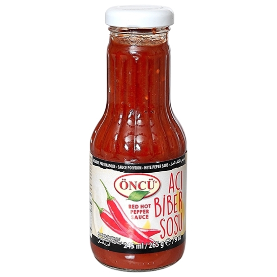 Oncu - Red Hot Pepper Sauces - Aci Biber Sosu - 265g