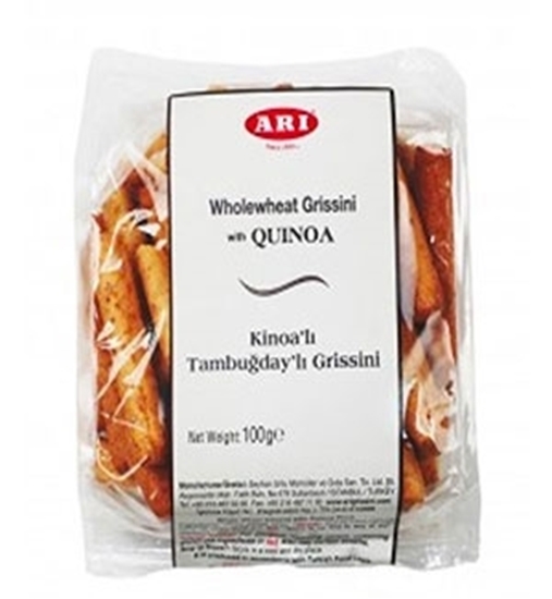 Ari - Wholewheat Grissini With Qinoa - Kinoali Tam Bugdayli Galeta 125g