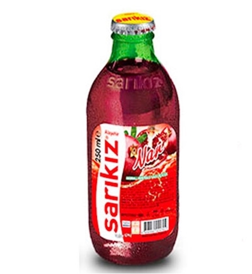 Sarikiz - Pomegranate - Sparkling Water - Narli Soda - 250ml