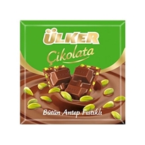 Ulker Chocolate Bar With Pistachio 70g