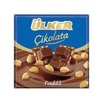 Ulker Chocolate Bar With Hazelnut 70g 