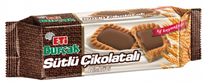 Eti Burcak With Milky Chocolate - Wholewheat Biscuit