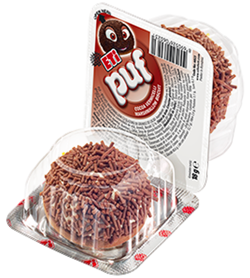 Eti Puf Marshmallow Biscuit With Cocoa Sprinkles 