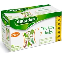 Dogadan 7 Herbs Mixed Herbal Tea - Otlu Cay - 20 Tea Bags