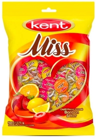 Kent - Miss Mix Fruit Bonbon Candies - Meyveli Bonbon Sekerleri