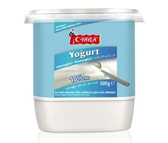 Yayla Stirred Yogurt - Cirpilmis Yogurt - 10% 500g