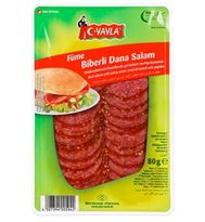 Yayla Beef Salami - With Paprika - Biberli Dana Salam Fume