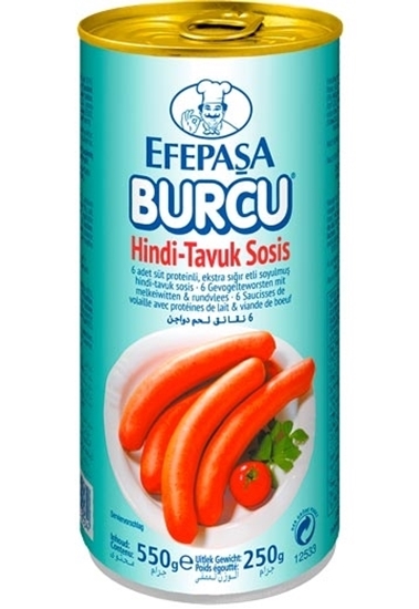 Efepasa Burcu Chicken & Turkey Sausage - Tavuk Hindi Sosis