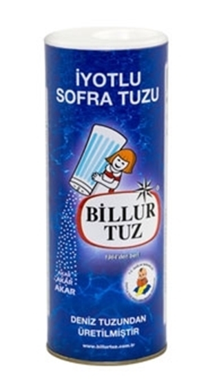 Billur Refined Salt - Iyotlu Sofra Tuzu