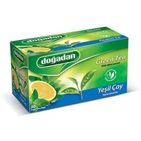 Dogadan Green Tea With Mint And Linden Tea - Naneli Yesil Cay – 20 Tea Bags 