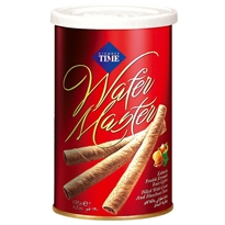 Cizmeci Wafer Master - Hazelnut Cream - Findik Kremali Rulo Gofret - 250g