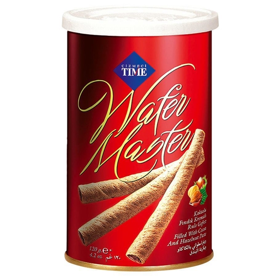 Cizmeci Wafer Master - Hazelnut Cream - Findik Kremali Rulo Gofret - 250g