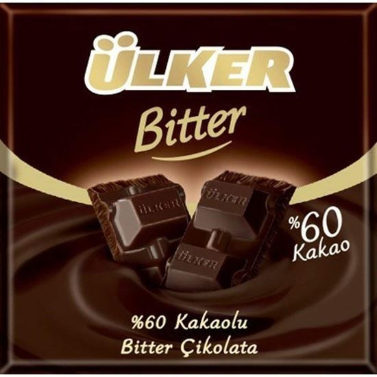 ULKER 60% BITTER CHOCOLATE BAR 60G