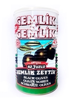 Picture of Gemlik & Gemlik Light Salt Black Olives - Az Tuzlu Zeytin