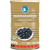 Marmarabirlik Black Olives - Mega XL - Salamura (Tin) - 800g