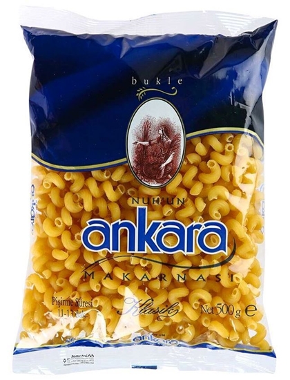 Nuh'un Ankara Bukle Pasta - Cellentani - Makarna 400g