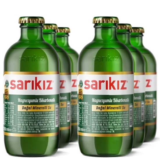 6pcs Sarikiz - Soda - Sparkling Water - 6x250ml 