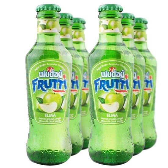 Uludag Frutti Mineral Water With Green Apple Flavour