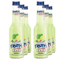 6pcs - Uludag Frutti Extra lime Sparkling Natural Water 6x250ml