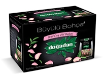 Dogadan Buyulu Bohca - Green Tea With Rose Petals - Gullu 16 Teabags