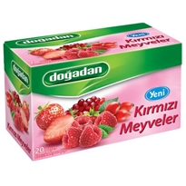Dogadan - Red Fruits Tea - Kirmizi Meeyveler - Meyve Cayi - 20bags
