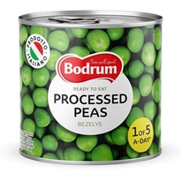 Bodrum Boiled Green Peas / Haslanmis Bezelye 800g