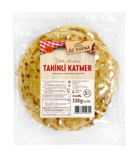 Oz Tahinli Katmer - Flaky Pastry