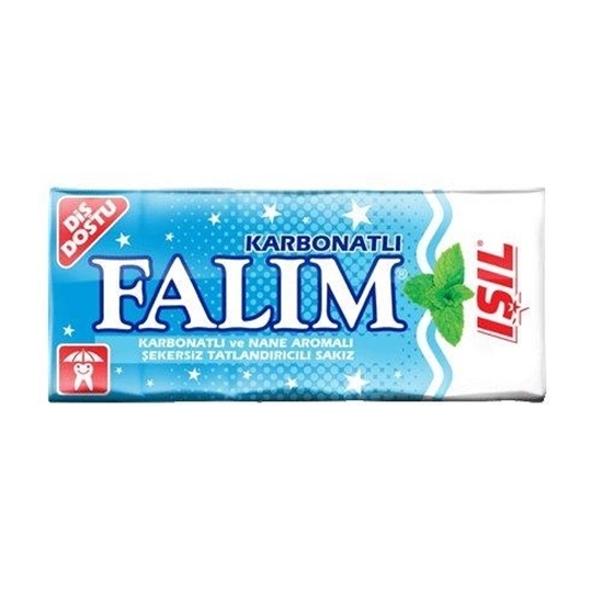 TURKISH DELIGHT - SWEETS - CANDY :: TURKISH GUM :: Falim Isil Karbonatli  Sakiz / Bubble Gum W/Baking Soda - 5 x 20 Pack - Istanbul Food Pazar -  Hesapli Alisveris 