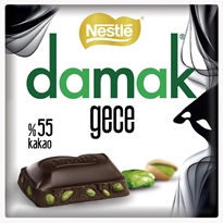 Nestle Damak - Gece Pistachio Chocolate Bar - 55%