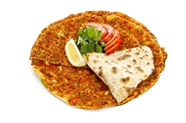 Fresh Vegan Turkish Pizza - Lahmacun