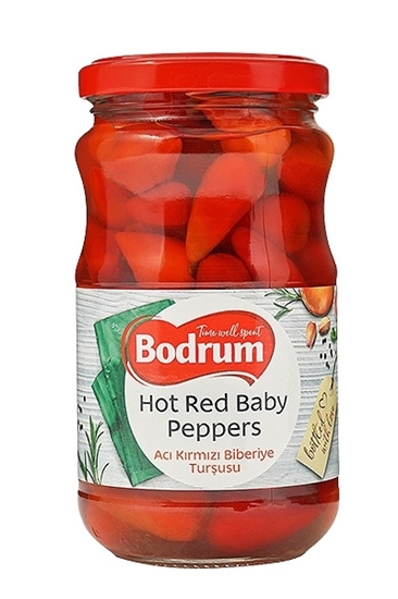 Bodrum - Hot Red Baby Peppers - Aci Kirmizi Biberiye